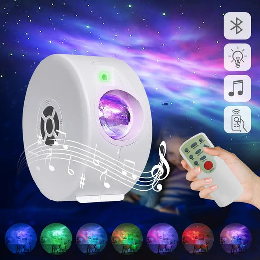 Mini Projector with LED Night Light